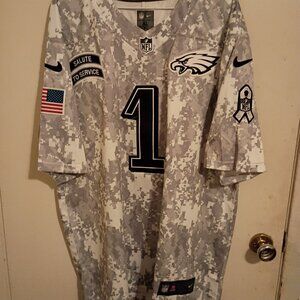 Philadelphia Eagles Jalen Hurts Salute To Service Nike Jersey Non Negotiable